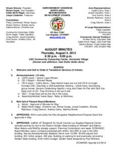 West Adams /  Los Angeles / Association of American Universities / University of Southern California / Neighborhood councils