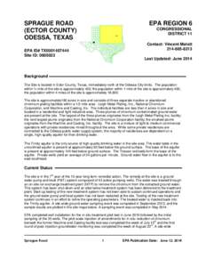 Environment / Hazardous waste / United States Environmental Protection Agency / Hexavalent chromium / Chromium / Superfund / Water well / Groundwater / National Priorities List / Software / Waste / Occupational safety and health