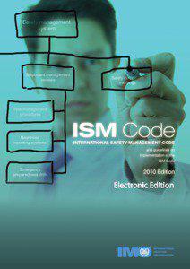 ISM Code  INTERNATIONAL SAFETY MANAGEMENT CODE