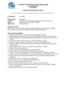 American Indian Higher Education Consortium / North Central Association of Colleges and Schools / Sioux / Sitting Bull College / Cigarette receptacles / Sitting Bull / Fort Yates /  North Dakota / Waste containers / Geography of North Dakota / North Dakota