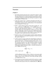 15  Exercises Chapter 5 1. The Nernst equation (equation 5.4) was derived in chapter 5 under the assumption that the membrane potential was negative and the