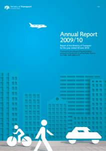 F.5  Annual Report[removed]Report of the Ministry of Transport for the year ended 30 June 2010