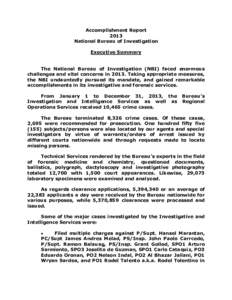 Corruption in the Philippines / Philippines / Politics of the Philippines / Presidency of Benigno Aquino III / Priority Development Assistance Fund scam / National Bureau of Investigation / Entrapment / Janet Lim-Napoles / Muntinlupa / Bong Revilla / Juan Ponce Enrile