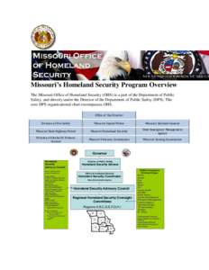 Government / United States Department of Homeland Security / Homeland Security Grant Program / Department of Public Safety / Homeland security / Federal Emergency Management Agency / Oklahoma Homeland Security Act / Oklahoma Office of Homeland Security / Public safety / Emergency management / Law enforcement in the United States