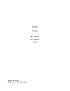 Epistolary novels / Gothic novels / Dracula / Renfield / Jonathan Harker / The Lucy poems / Dracula the Musical / Vampires in popular culture / Fiction / Literature