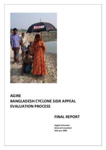 Microsoft Word - AGIRE CYCLONE SIDR EVALUATION FINAL REPORT.doc