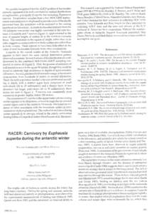 We quickly recognized that the ADCP profiles of backscatter intensity appeared to be well-correlated to vertical distributions of euphausiids, principally E.superba, but including Thysanoessa macrura. Zooplankton samples