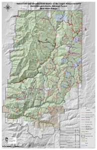 Authorized and Unauthorized Routes in the Logan Ranger District Uinta-Wasatch-Cache National Forest Bear River Range 011  :