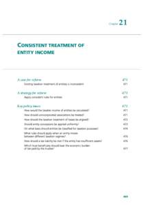 Chapter  21 CONSISTENT TREATMENT OF ENTITY INCOME