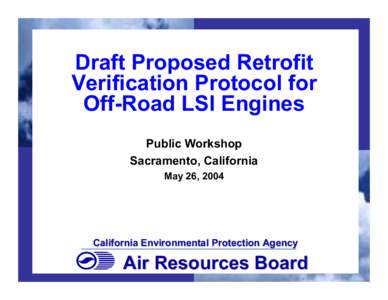 Presentation: [removed]LSI Workshop Proposed Retrofit Protocol