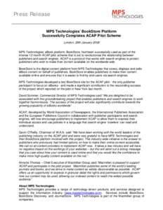 Microsoft Word - MPS Technologies Press Release_2_.doc