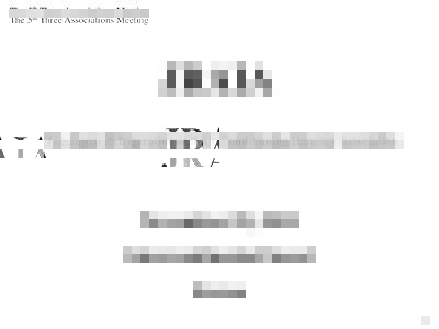 The 5th Three Associations Meeting  JRAIA The Japan Refrigeration and Air Conditioning Industry Association  November 25, 2011