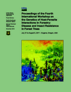 United States Department of Agriculture Forest Service Pacific Southwest Research Station