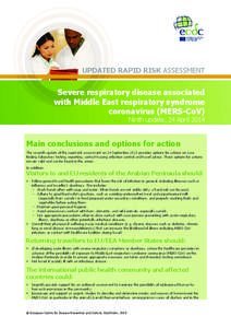 MERS / Mortgage industry of the United States / Mortgage-backed security / Influenza / Coronavirus / Medicine / Animal virology / Veterinary medicine / Health