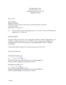BEFORE THE ENERGY RESOURCES CONSERVATION AND DEVELOPMENT COMMISSION OF THE STATE OF CALIFORNIA 1516 NINTH STREET, SACRAMENTO, CA[removed]6228 – WWW.ENERGY.CA.GOV  DOCKET NO. 11-AFC-04
