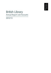 British Library Annual Report[removed]