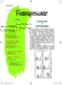 N°18  Fempower A magazine published by the WAVE office