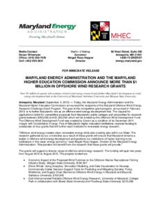 Offshore wind power / Wind farm / Renewable energy / Sustainability / Technology / Maryland / United States Wind Energy Policy / Wind power in the United States / Wind power / Low-carbon economy / Environment