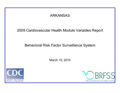 Microsoft Word - AR09 Cardiovascular Health Optional Module.RTF