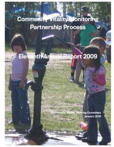 Community Vitality Monitoring Partnership Process Eleventh Annual ReportCommunity Vitality Steering Committee
