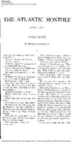 Fifty grand Ernest Hemingway The Atlantic Monthly[removed]); Jul 1927; 140, 000001; pg. 1  Reproduced with permission of the copyright owner. Further reproduction prohibited without permission.