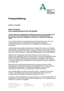 Pressemitteilung Schwerin, [removed]