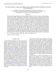 The Astrophysical Journal, 704:485–495, 2009 October 10  Cdoi:637X