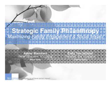 Microsoft PowerPoint - Strategic Family Philanthropy 6_2_2010 webinar [Read-Only]
