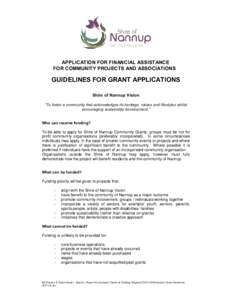 Microsoft Word - General Grant Guidelinesdoc