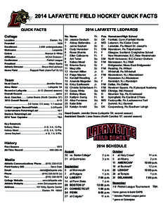 Lafayette Leopards