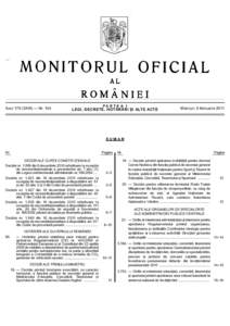 Anul 179 (XXIII) — NrPARTEA I LEGI, DECRETE, HOTĂRÂRI ȘI ALTE ACTE