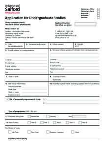 Admissions Office Admissions Tutor Interview Reference Decision