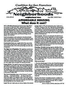 www.csfn.net  neighborhood views June 2007, XXXVI No 6