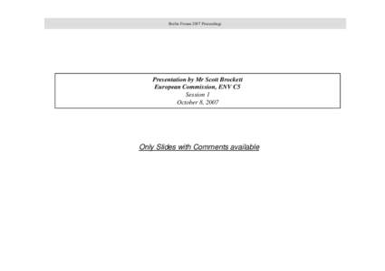 Carbon sequestration / Chemical engineering / Directorate-General for the Environment / Sustainability / Environmental impact assessment / Prediction / Environment / Carbon capture and storage / Carbon dioxide