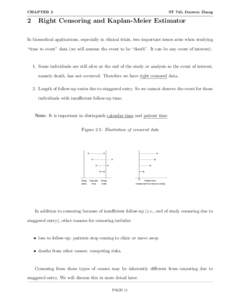 Econometrics / Survival analysis / Kaplan–Meier estimator / Reliability engineering / Delta method / Variance / Covariance / Estimator / Normal distribution / Statistics / Estimation theory / Statistical inference