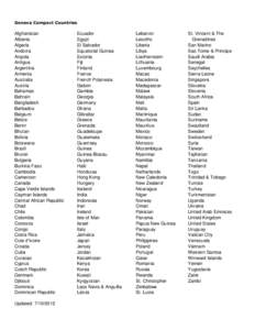 Country codes / Book:World and Space / WHO regions