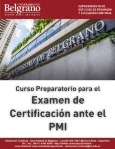 ¿Por qué certificarse como PMP?  En una economía donde la demanda de servicios especializados ha aumentando exponencialmente, las empresas y entidades públicas reconocen que las habilidades certificadas de sus emple