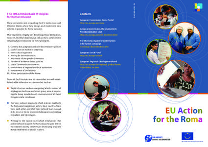Roma / European Social Fund / Fundamental Rights Agency / European Union / Racial Equality Directive / European Roma Information Office / Roma in Bulgaria / Decade of Roma Inclusion / Europe / Anti-racism / Economy of the European Union