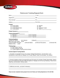 Microsoft Word - TDC_Training_ Request_ Form .doc