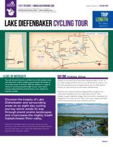 Lake Diefenbaker Cycling Tour