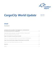 CargoCity World Update Inhalt Content „Kundenbarometer Immobilien“: Beste Ergebnisse für „Kontaktaufnahme“ und „Betreuung während der Vertragslaufzeit“ . .  .  .  .  .  .  .  .  .  .  .  .  .  .  .  .  .  .