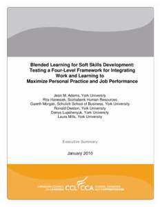 BLENDED LEARNING FOR SOFT SKILLS DEVELOPMENT: