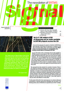 The newsletter of ERTMS  Issue number 22, June[removed]the European Rail Traffic Management System