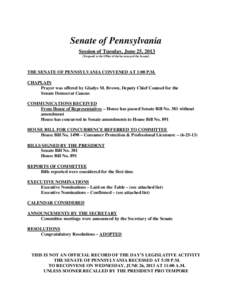 Law / United States House of Representatives / Bill / Public law / Parliamentary procedure / Standing Rules of the United States Senate /  Rule XI / Standing Rules of the United States Senate /  Rule VII / Government / Standing Rules of the United States Senate / United States Senate