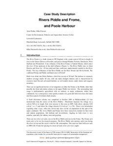 Case Study Description  Rivers Piddle and Frome,