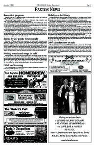 December 7, 2006  THE LANDMARK Holden, Massachusetts Page 13