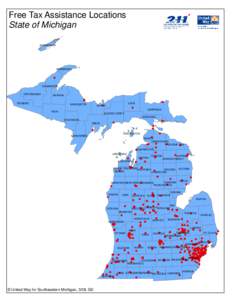 Free Tax Assistance Locations State of Michigan KEWEENAW KEWEENAW