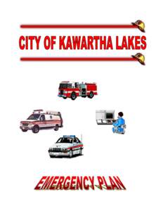 CITY OF KAWARTHA LAKES EMERGENCY MANAGEMENT PROGRAM CITY EMERGENCY PLAN INTRODUCTION  Definition