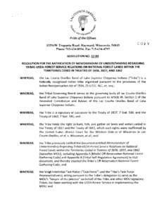 History of North America / Lac Courte Oreilles Band of Lake Superior Chippewa Indians / Lake Superior Chippewa / Lac Courte Oreilles / Ojibwe people / Federally recognized tribes / Great Lakes Indian Fish & Wildlife Commission / Lac Courte Oreilles Ojibwa Community College / Wisconsin / Ojibwe / First Nations