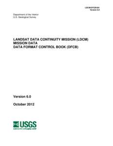 Ancillary data / Serial digital interface / File format / Data file / Tar / Computer file / Operational Land Imager / Interval / Computing / Computer file formats / Archive formats